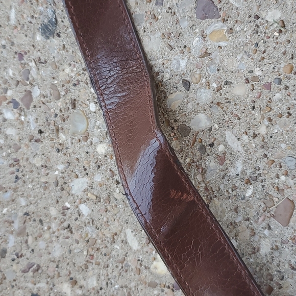 Ecko Red Adjustable Shoulder Bag Studs Rhino Logo Brown Tan Beige - Picture 11 of 11